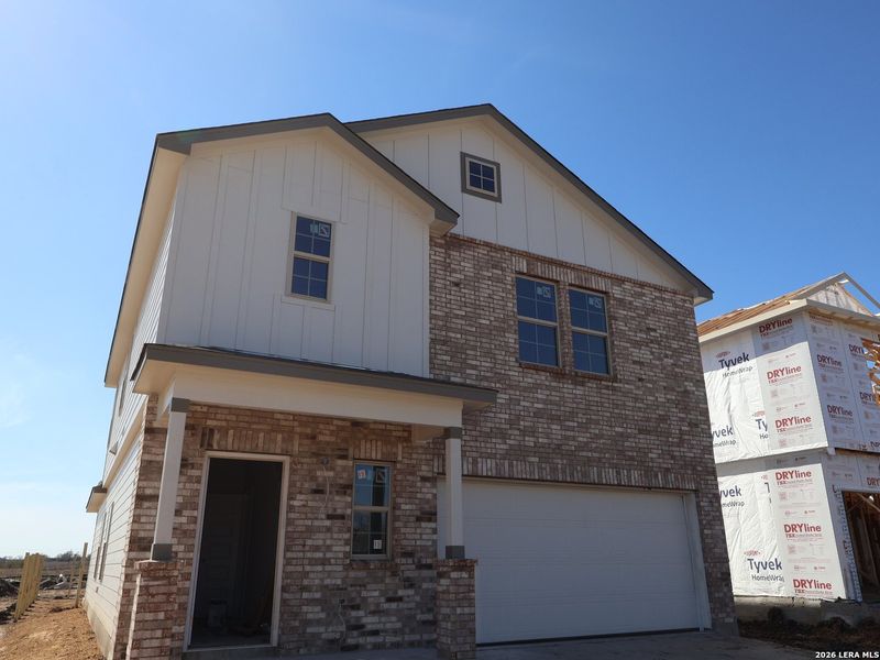 In-progress construction of a new home in Paloma Park, Converse, TX (Image 31).