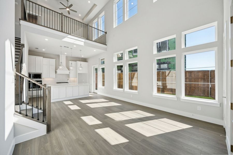 Spacious, unfurnished interior of a new home in Newman Village Townhomes, Frisco (Image 10). Spacious, unfurnished interior of a new home in Newman Village Townhomes, Frisco (Image 10).