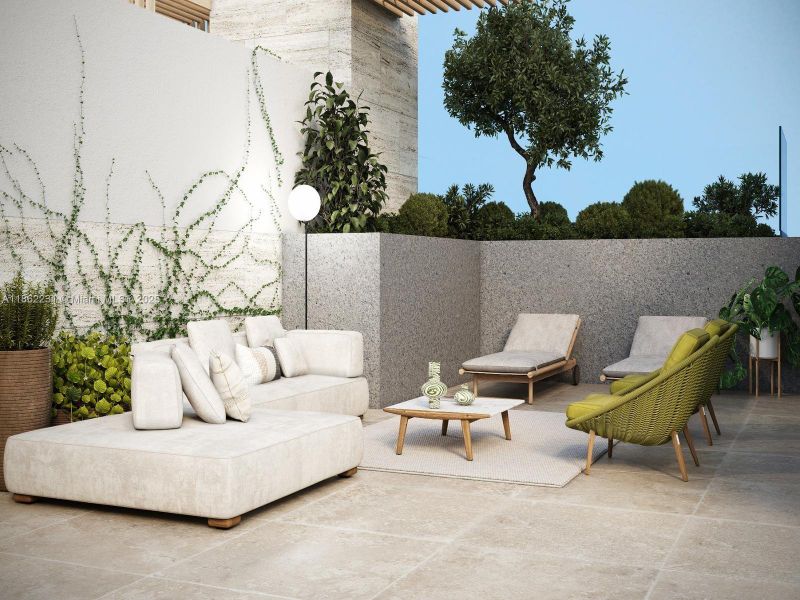 Furnished interior view inside a new home in , Bay Harbor Islands (Image 5). Furnished interior view inside a new home in , Bay Harbor Islands (Image 5).