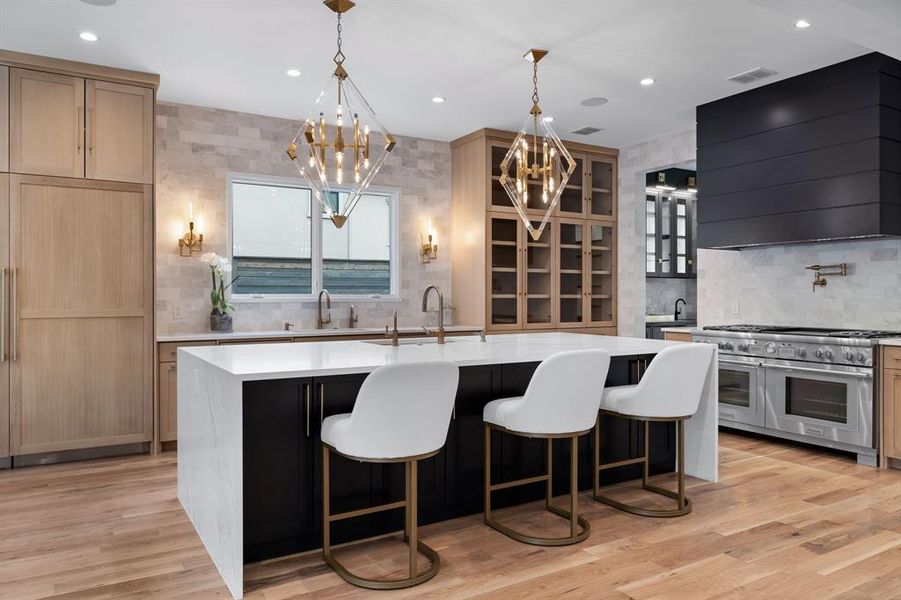 Furnished interior view inside a new home in , Dallas (Image 36).