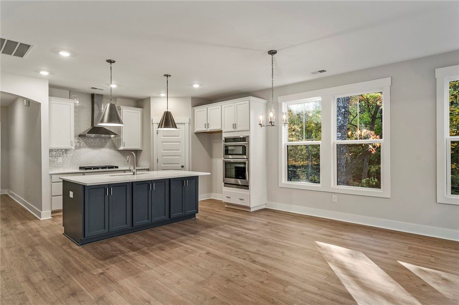Furnished interior view inside a new home in Cross Creek Plantation, Seneca (Image 5).