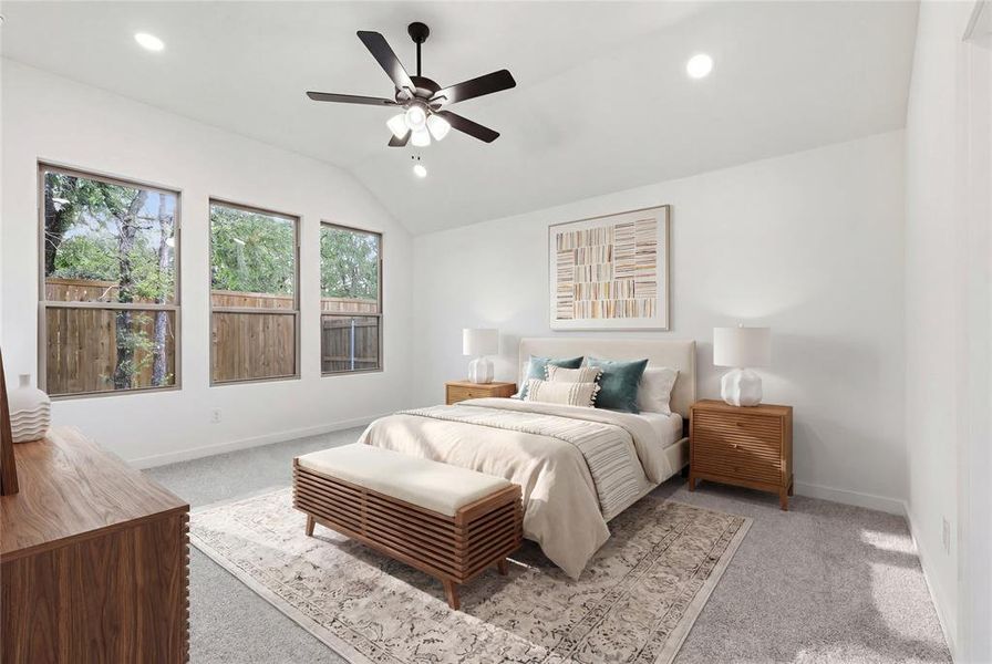 Furnished interior view inside a new home in Meadow Lakes, Fort Worth (Image 18).
