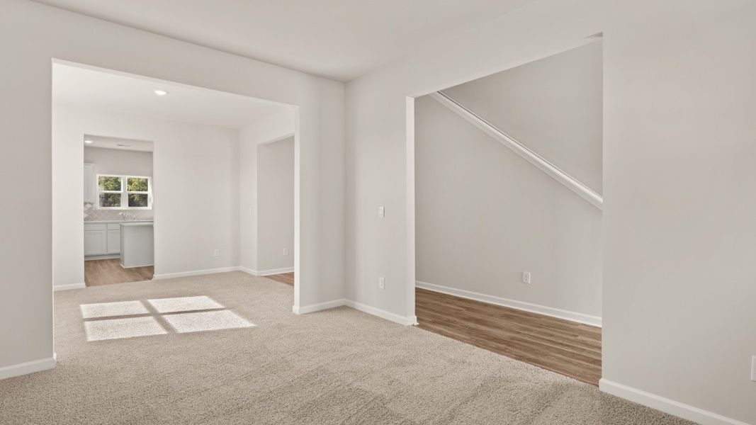 Representative unfurnished interior of a home built from the Packard by D.R. Horton in Locust Grove Station - Cedar Ridge, Locust Grove (Image 24).