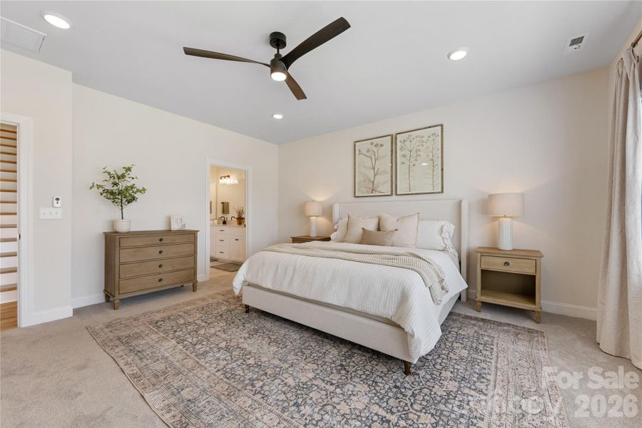 Furnished interior view inside a new home in , Waxhaw (Image 33). Furnished interior view inside a new home in , Waxhaw (Image 33).