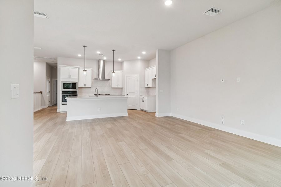 Spacious, unfurnished interior of a new home in Kettering at eTown - Paired Villas, Jacksonville (Image 13).