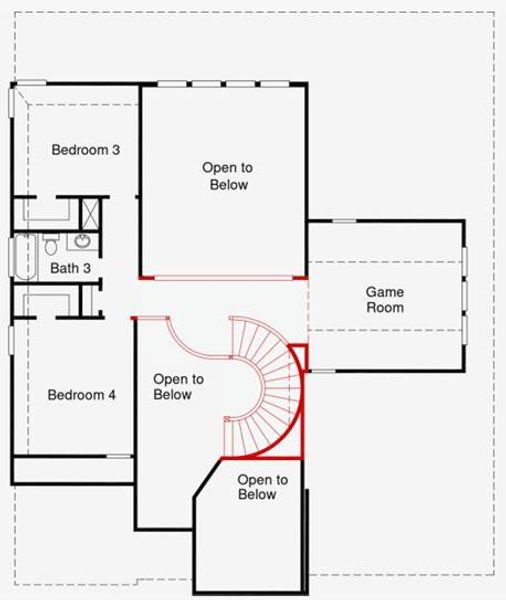 2nd Floorplan - Representative Photo 2nd Floorplan - Representative Photo