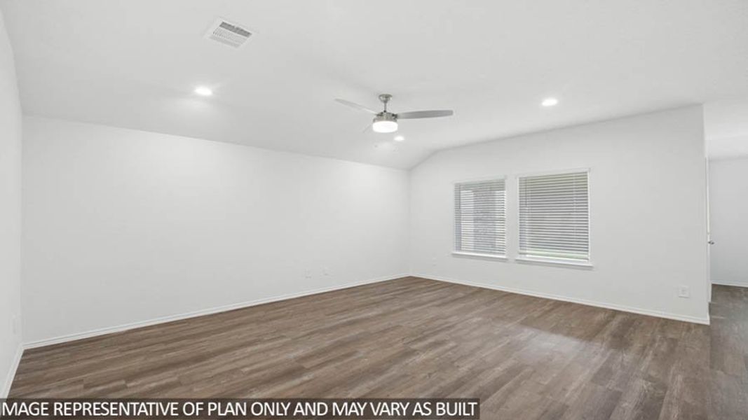 Spacious, unfurnished interior of a new home in Porters Mill, New Caney (Image 13).
