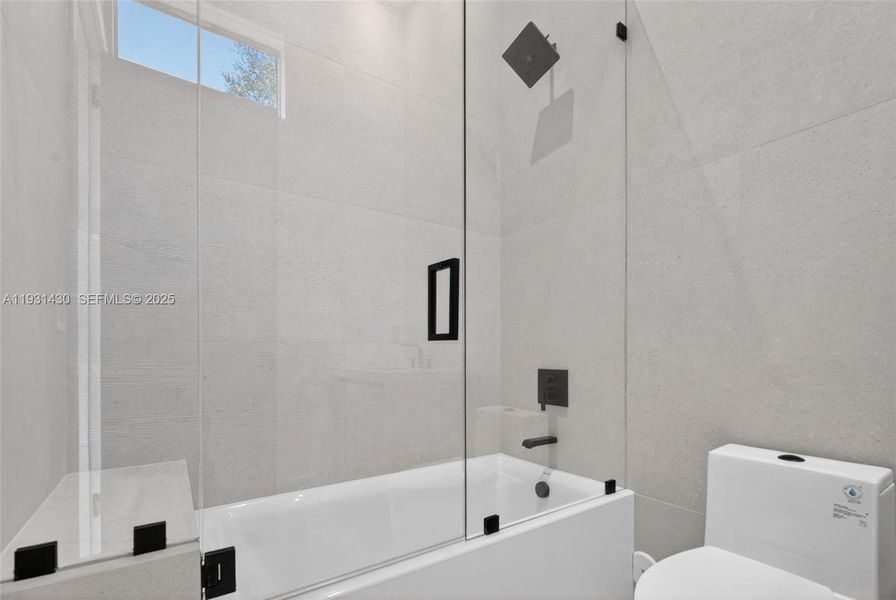 Furnished interior view inside a new home in , Miami (Image 15).