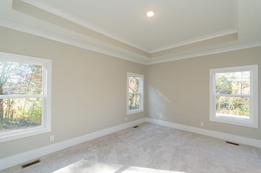 Spacious, unfurnished interior of a new home in Creekside, Cleveland (Image 52). Spacious, unfurnished interior of a new home in Creekside, Cleveland (Image 52).