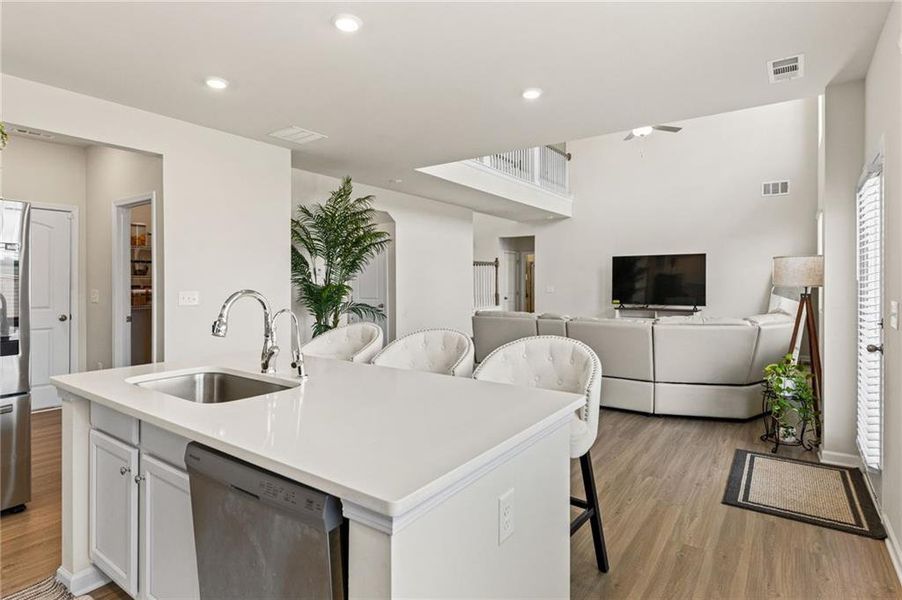 Furnished interior view inside a new home in , Canton (Image 32). Furnished interior view inside a new home in , Canton (Image 32).