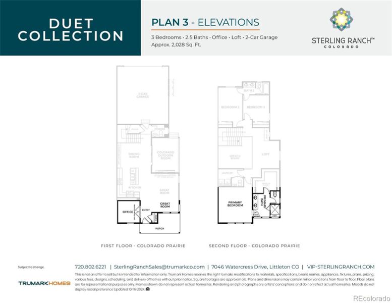 2D floor plan layout of this home in , Littleton, CO (Image 4).