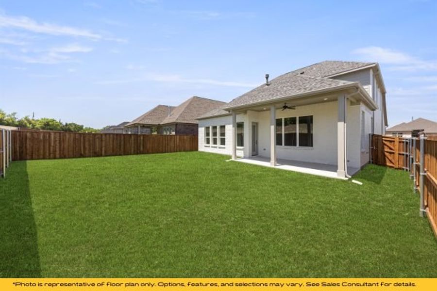 Representative exterior details of a home built from the The Barbados by Stonefield Homes in The Highlands, Rockwall (Image 38).