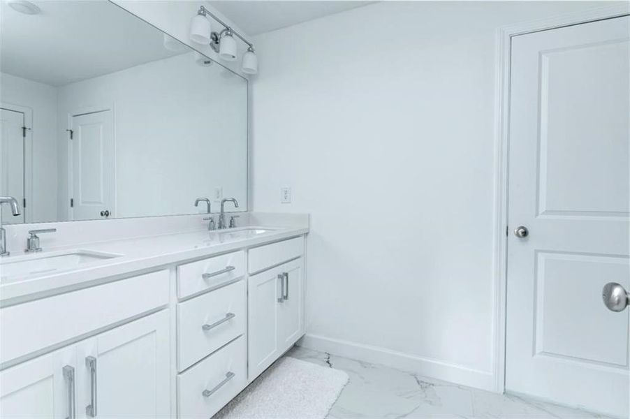 Furnished interior view inside a new home in , Kennesaw (Image 3).