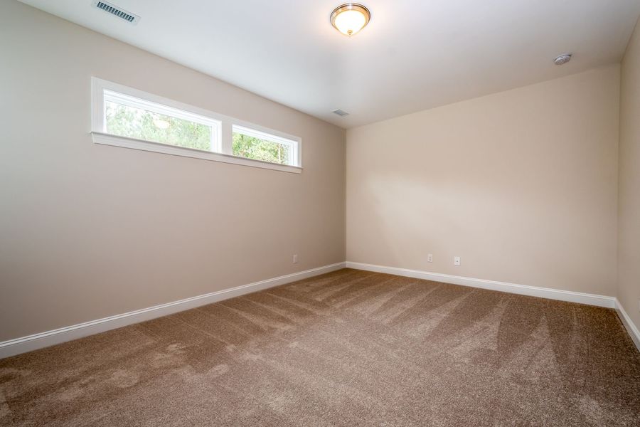 Representative unfurnished interior of a home built from the St Andrews with 3rd Floor Retreat by Greybrook Homes in Edmunds Farm, Clover (Image 24).
