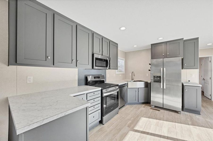 Furnished interior view inside a new home in , Englewood (Image 25).