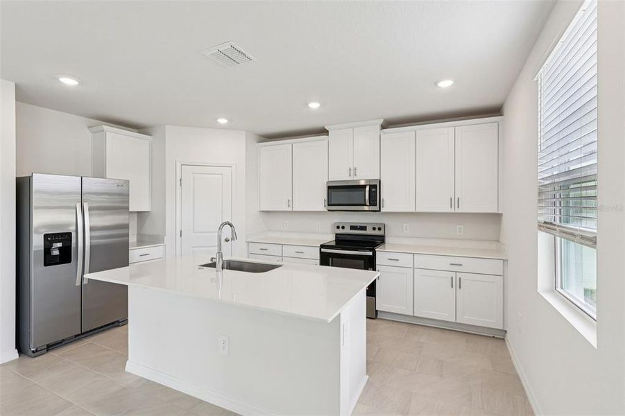 Furnished interior view inside a new home in , Davenport (Image 10).