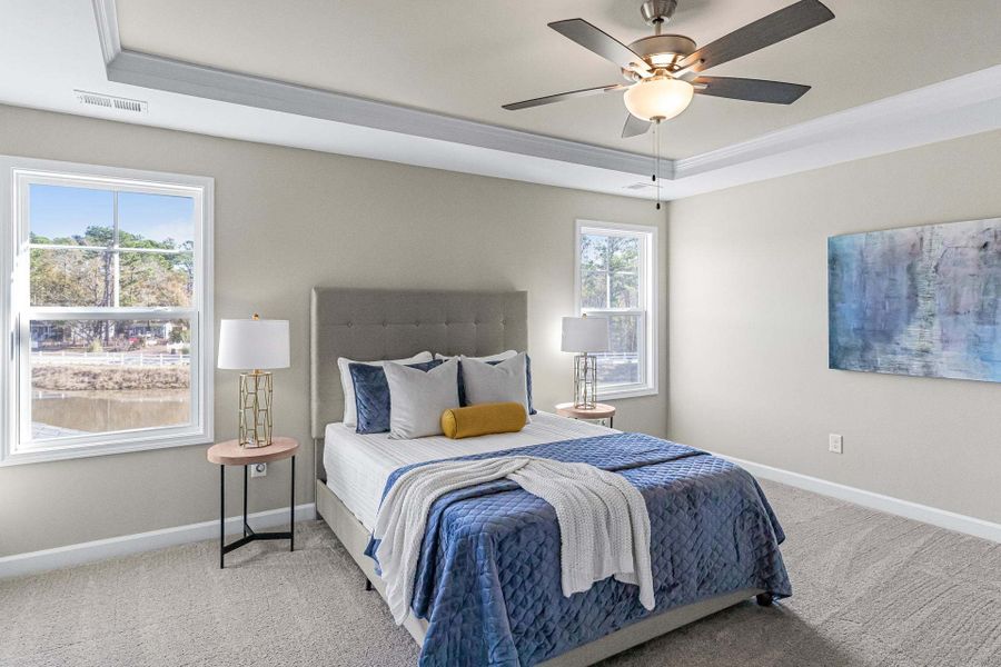 Representative furnished interior of a home built from the Meadowbrook by Caviness & Cates Communities in Sutherland Station at Olde Liberty, Franklinton (Image 191). Representative furnished interior of a home built from the Meadowbrook by Caviness & Cates Communities in Sutherland Station at Olde Liberty, Franklinton (Image 191).