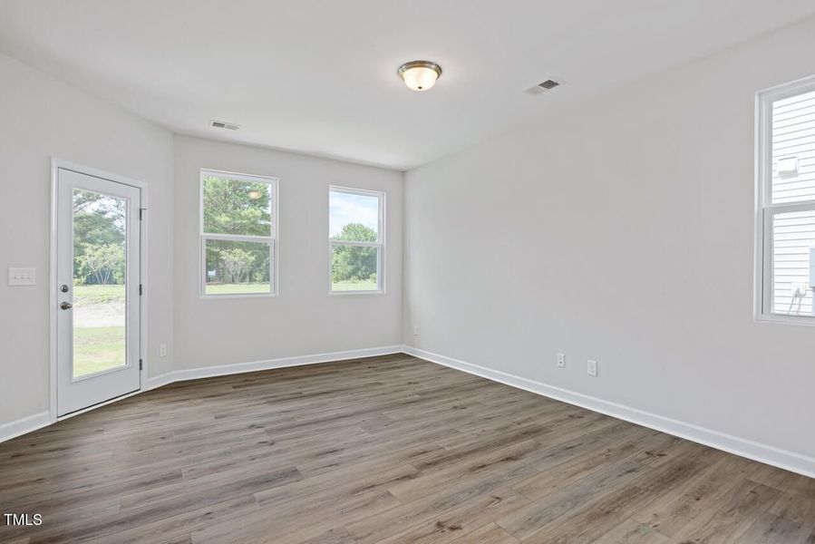 Spacious, unfurnished interior of a new home in Springvale, Fuquay Varina (Image 11).
