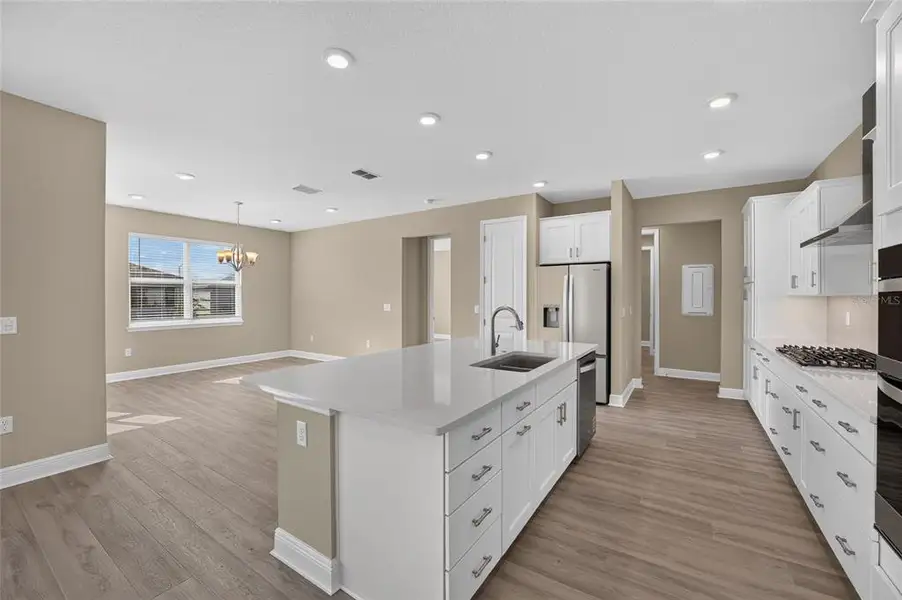 Furnished interior view inside a new home in , Ocala (Image 10).