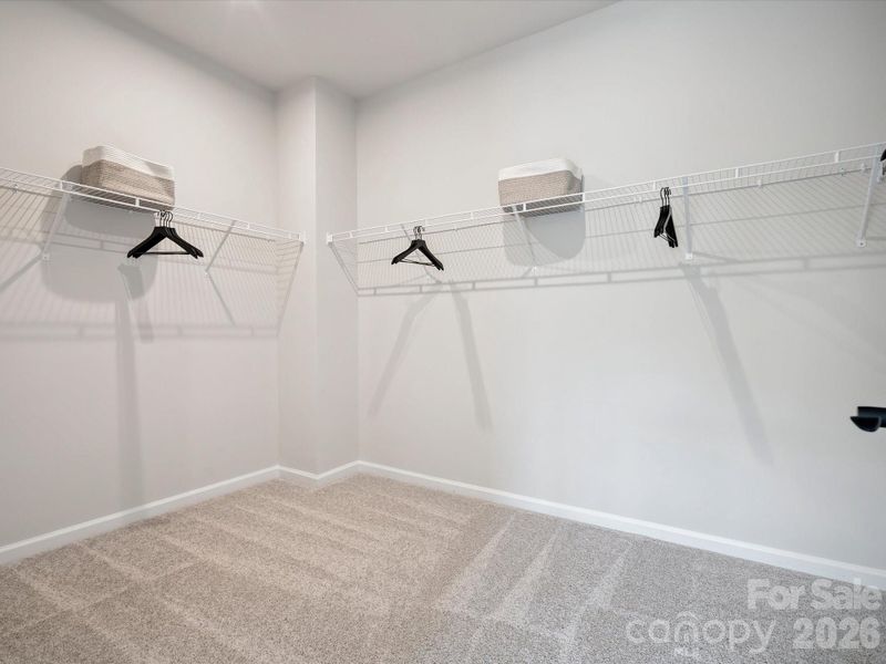 Large walk-in closet