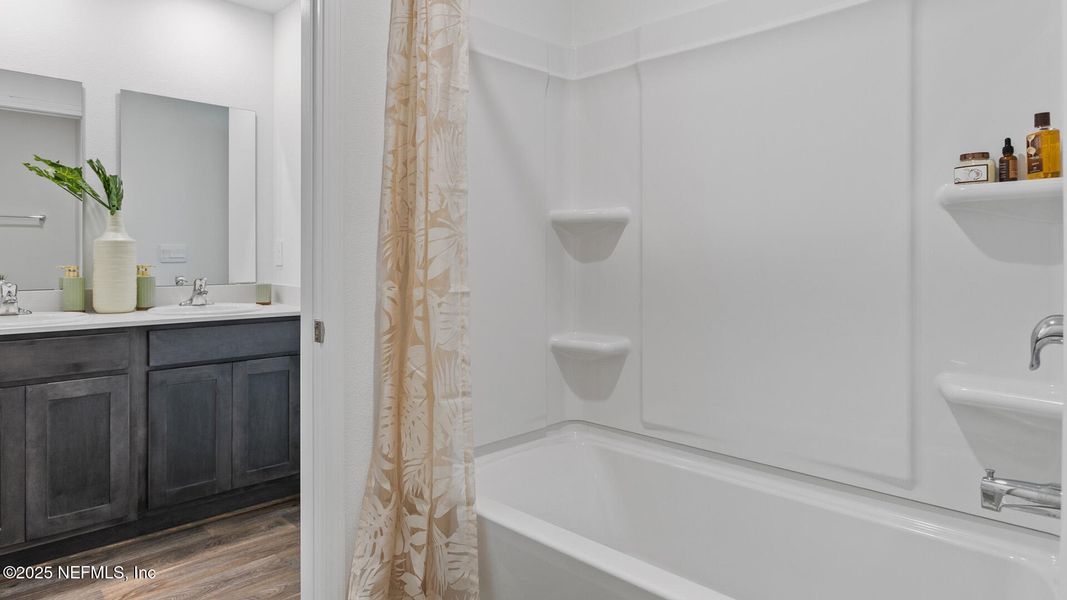 Furnished interior view inside a new home in The Arbors, Jacksonville (Image 28).