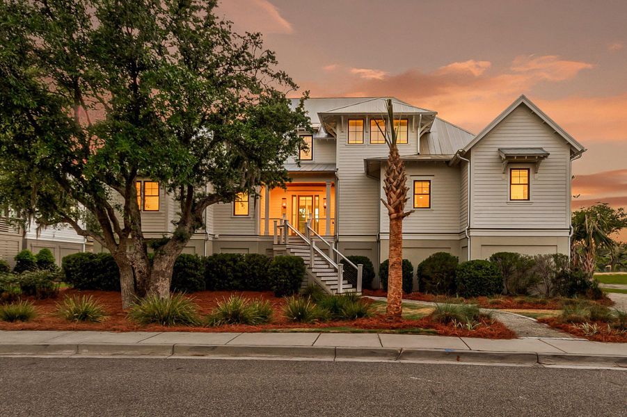 Front exterior of a new home in Daniel Island Park, Charleston, SC, highlighting curb appeal (Image 30).