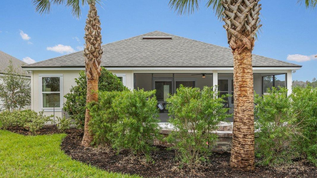 Representative exterior details of a home built from the Avon by D.R. Horton in American Village, Palm Coast (Image 25).