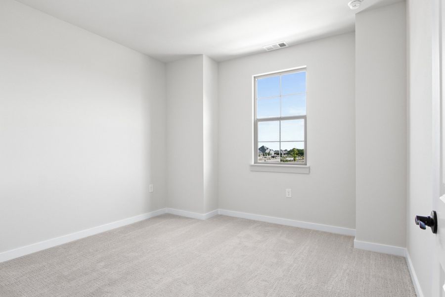 Spacious, unfurnished interior of a new home in The Tribute, The Colony (Image 38). Spacious, unfurnished interior of a new home in The Tribute, The Colony (Image 38).