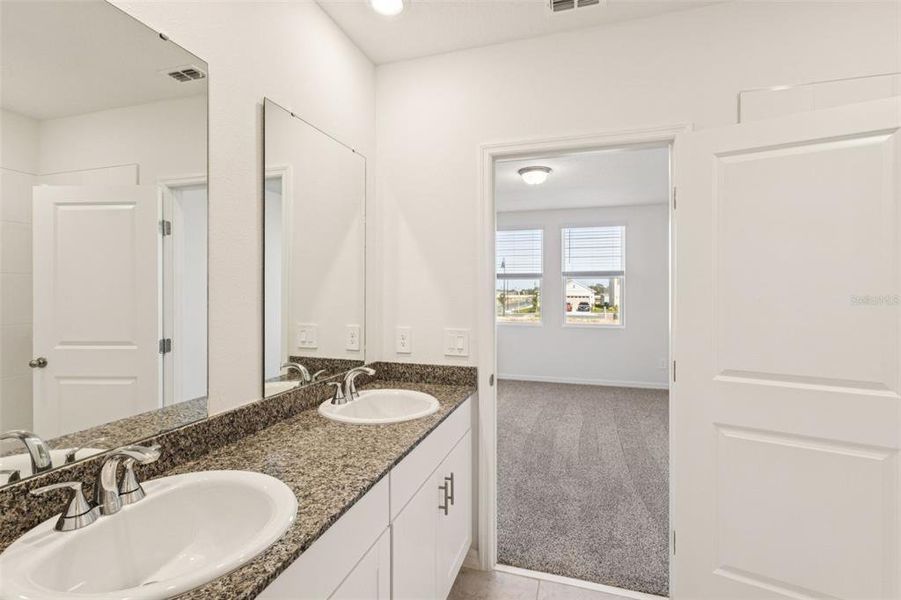 Furnished interior view inside a new home in The Reserve at Hammock Oaks - Classic Series, Lady Lake (Image 4).