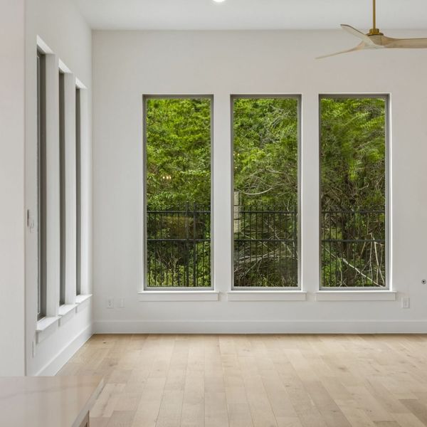 Spacious, unfurnished interior of a new home in The Parks at Wilson Creek, Celina (Image 64). Spacious, unfurnished interior of a new home in The Parks at Wilson Creek, Celina (Image 64).
