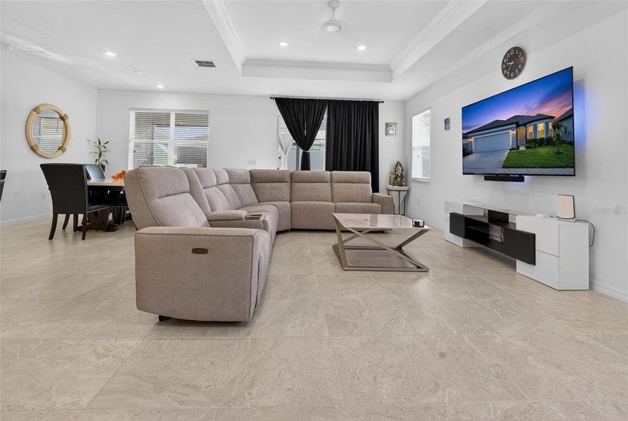 Furnished interior view inside a new home in , Ellenton (Image 5).