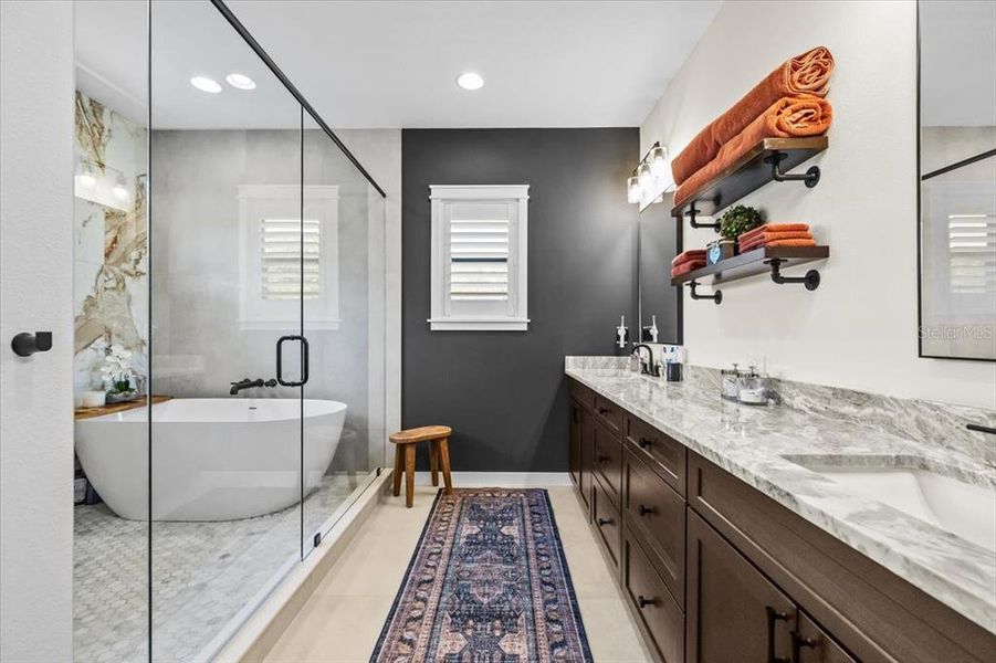 Furnished interior view inside a new home in , Tampa (Image 36).