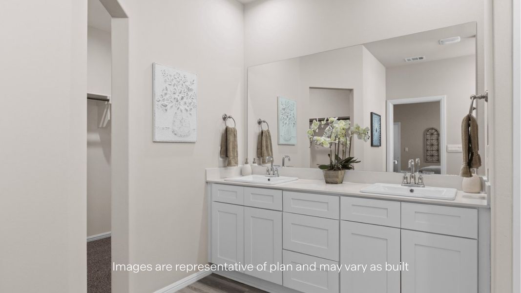 Furnished interior view inside a new home in Viridian, Lubbock (Image 14). Furnished interior view inside a new home in Viridian, Lubbock (Image 14).