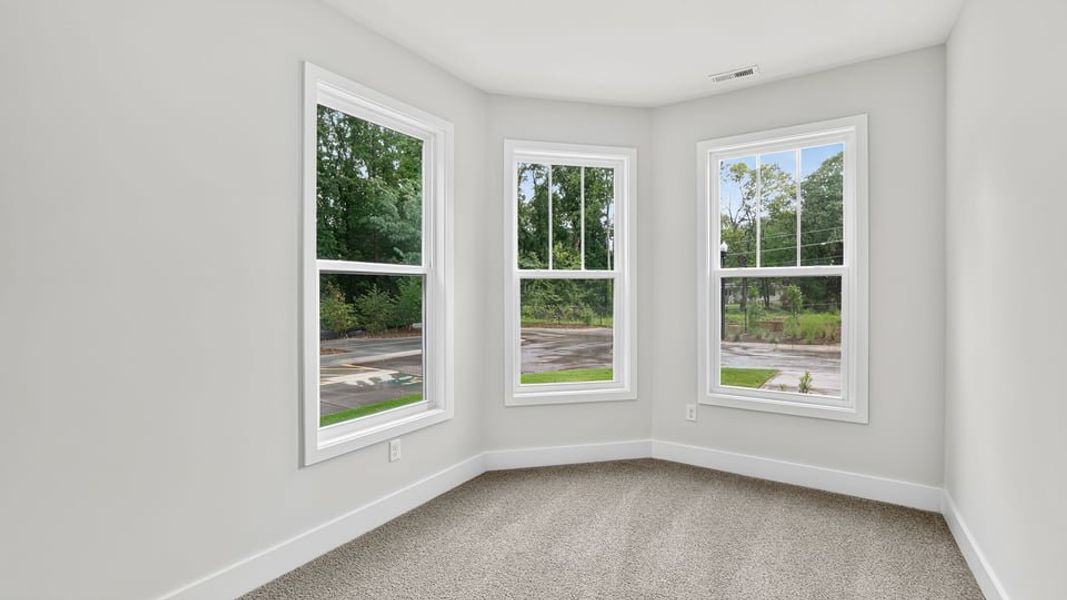 Spacious, unfurnished interior of a new home in Hidden Hills, Spartanburg (Image 20). Spacious, unfurnished interior of a new home in Hidden Hills, Spartanburg (Image 20).