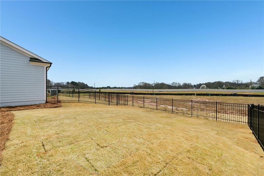Exterior details and patio area of a home in Aberdeen, Hoschton (Image 24).