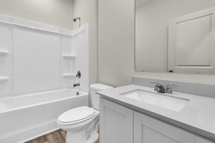 Furnished interior view inside a new home in Castlewood South, Taylor (Image 7).