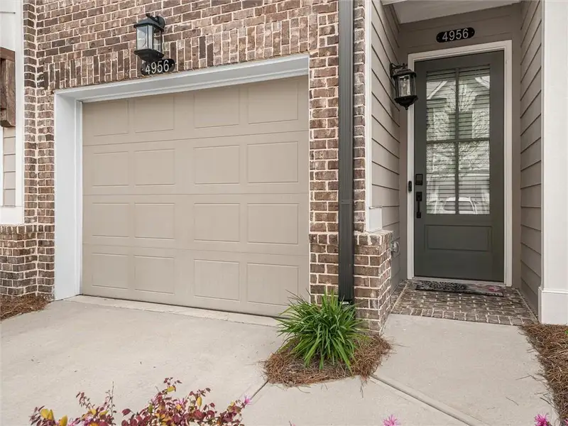 Exterior details and patio area of a home in , Peachtree Corners (Image 22). Exterior details and patio area of a home in , Peachtree Corners (Image 22).