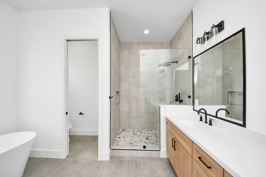 Furnished interior view inside a new home in , Houston (Image 3).