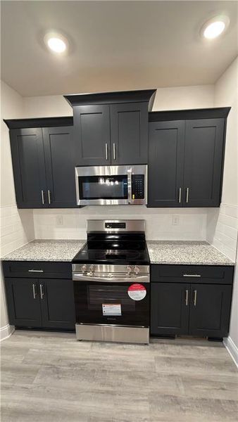 Furnished interior view inside a new home in Habersham Meadows, Demorest (Image 2).