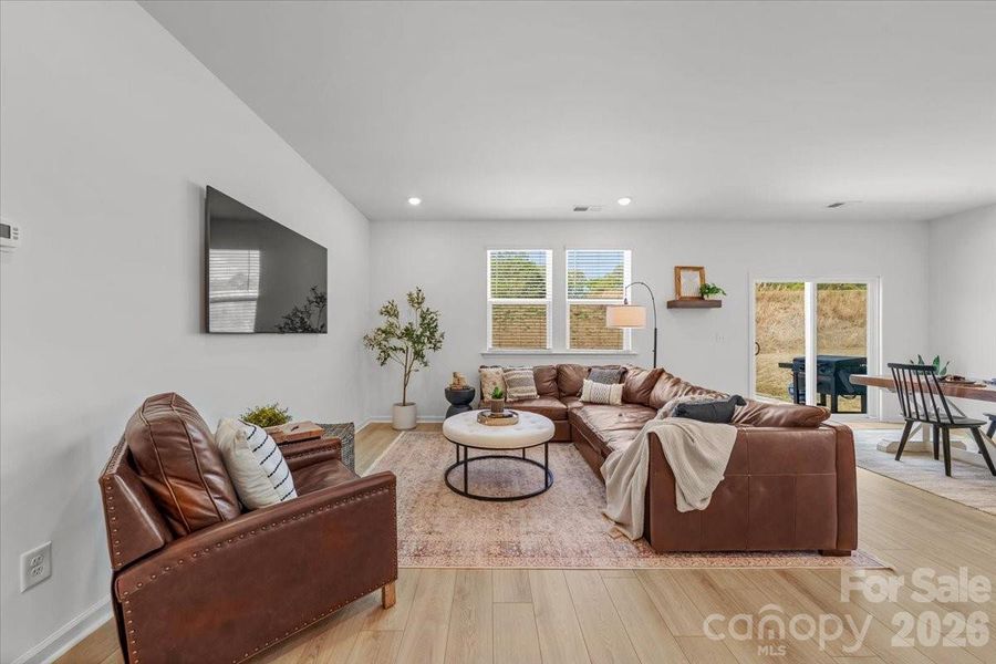 Furnished interior view inside a new home in Sheffield, Indian Trail (Image 14).