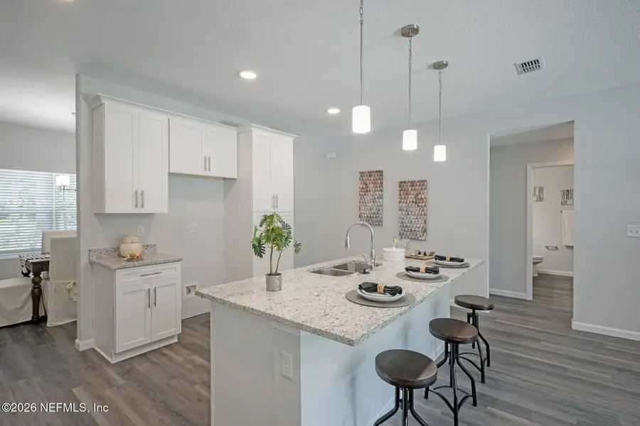 Furnished interior view inside a new home in , Jacksonville (Image 6).