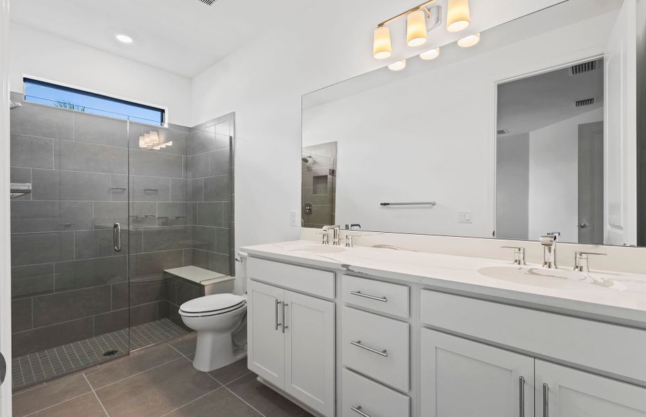 Furnished interior view inside a new home in Del Webb Naples, Ave Maria (Image 7).