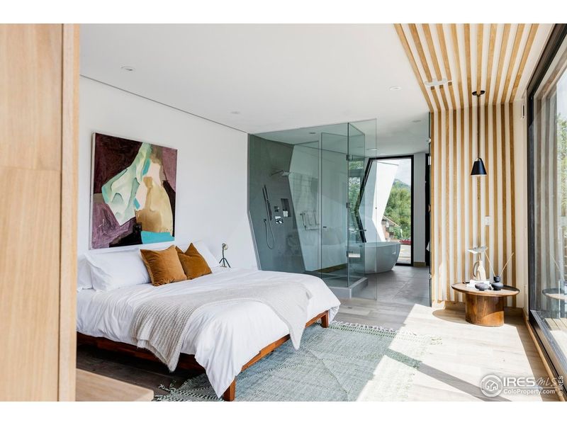 Furnished interior view inside a new home in , Boulder (Image 10).