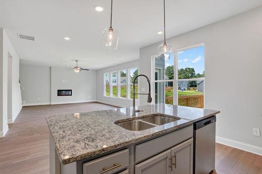 Furnished interior view inside a new home in Austin Ridge, Commerce (Image 10).