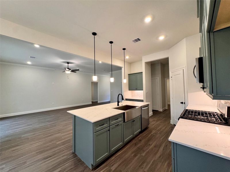 Furnished interior view inside a new home in Encino Estates, Dayton (Image 9).
