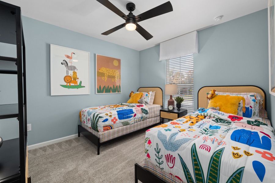 Furnished interior view inside a new home in Flemingfield, Greensboro (Image 13).