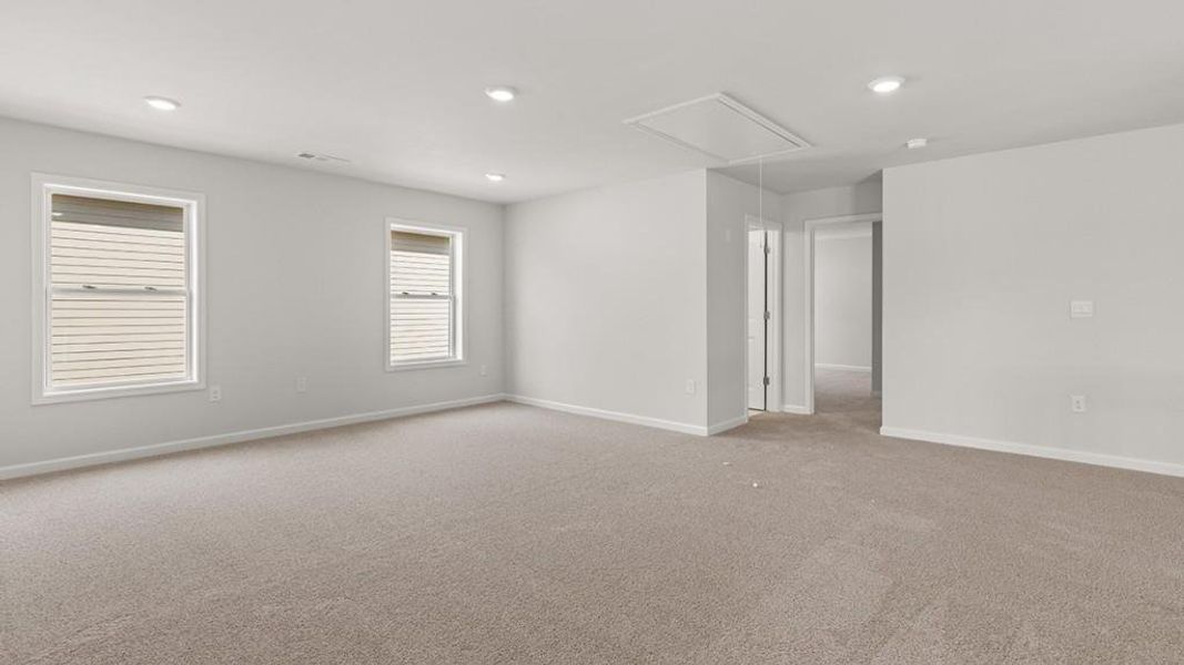 Spacious, unfurnished interior of a new home in Haven Abbey, Cumming (Image 35). Spacious, unfurnished interior of a new home in Haven Abbey, Cumming (Image 35).