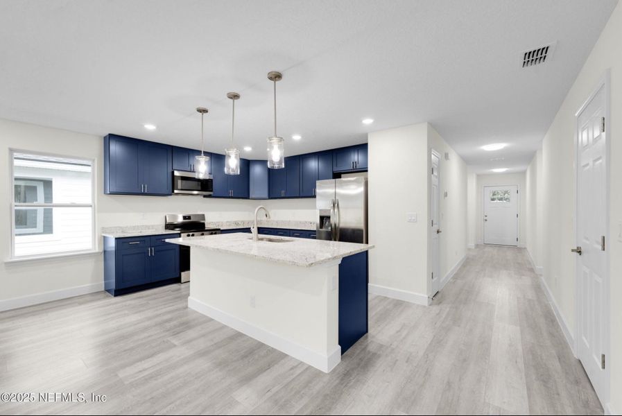 Furnished interior view inside a new home in , Jacksonville (Image 3).