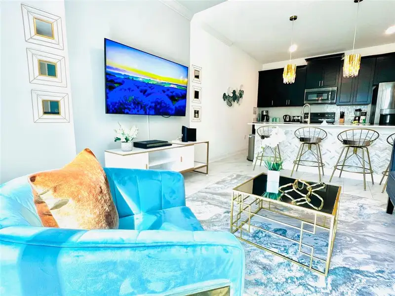 Furnished interior view inside a new home in , Davenport (Image 18).