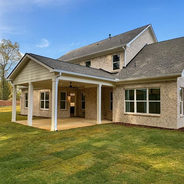 Exterior details and patio area of a home in , Marietta (Image 3).